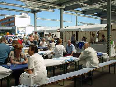Baustoffhandel Eröffnungsfeier Biertischgarnituren Baustoffhandel Eröffnungsfeier Biertischgarnituren