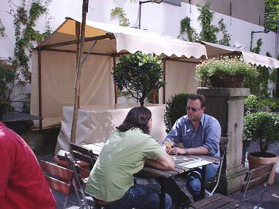 Galerie /Hofaustellung Marktstände