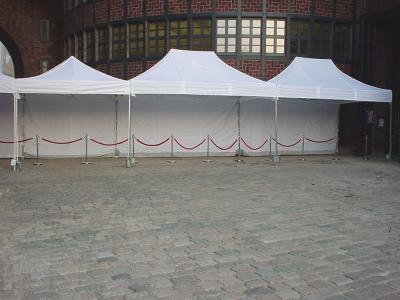 Gangway E-Werk Faltzelte