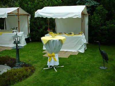 Gartenparty Stretchhussen