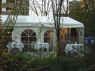 Hoffest Stehtisch Fetszelt