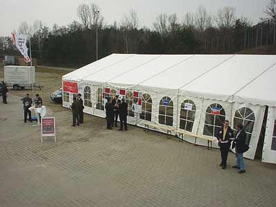 Produktpräsentation Fetszelt Zeltverleih