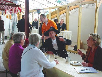 Richtfest beim Schmaus