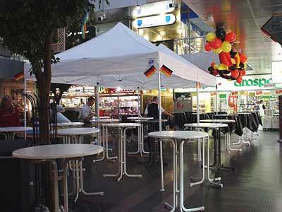 Baldachin Faltzelte Stehtisch