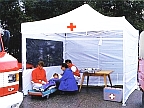  Zelte Berlin, Brandenburg Rotkreuzzelt